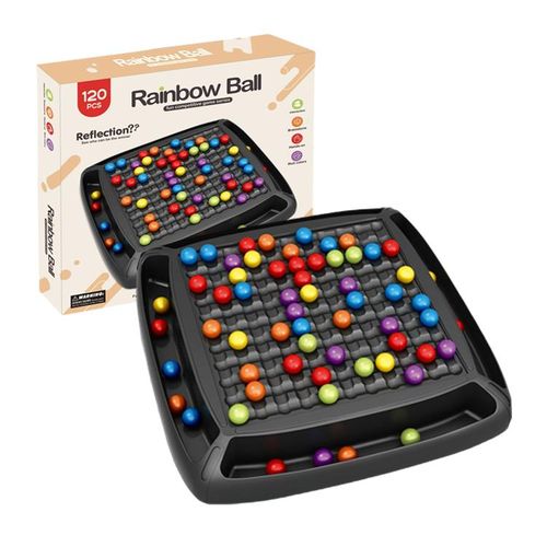 Rainbow Ball Strategy Board Game
