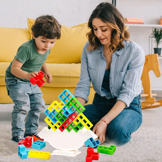 Tetra Tower Balance Game