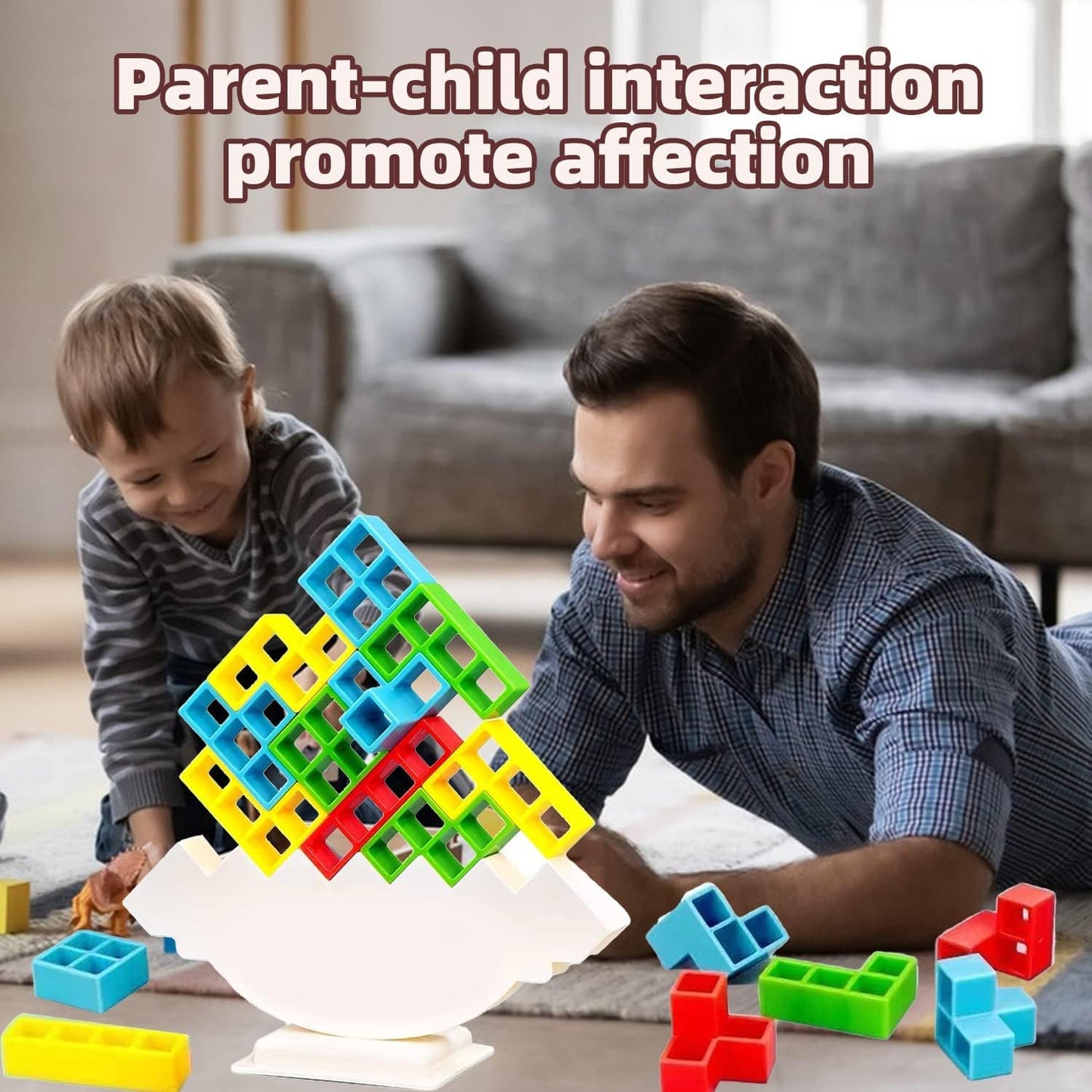 Tetra Tower Balance Game