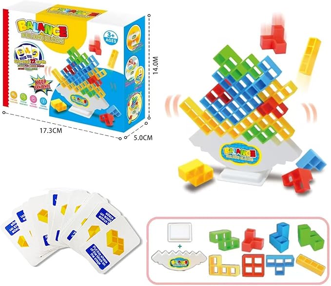 Tetra Tower Balance Game