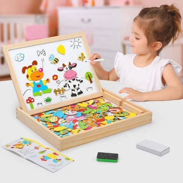 Magnetic Puzzle Board