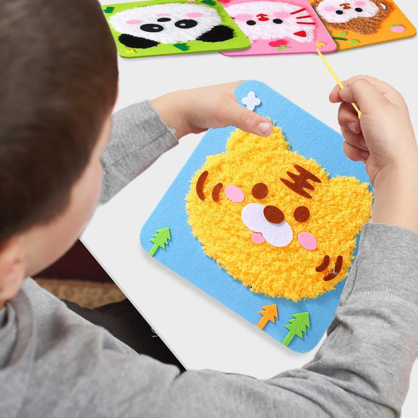 DIY Embroidery Doll Set